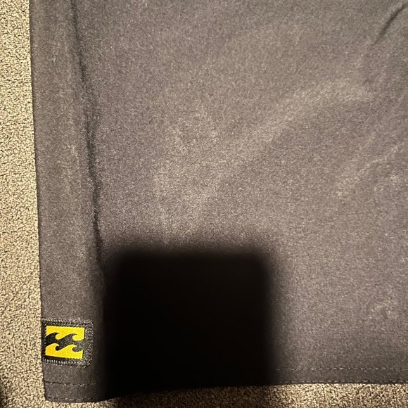 Billabong Men's Board Shorts Size 28 Recycler Pro Tribong Series Black And Blue - Picture 16 of 16